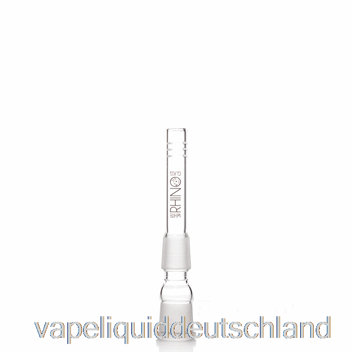 White Rhino 19/19 Glas-Downstem 3,5-Zoll-Vape-Flüssigkeit